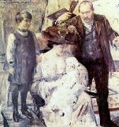 The Artist and His Family Lovis Corinth